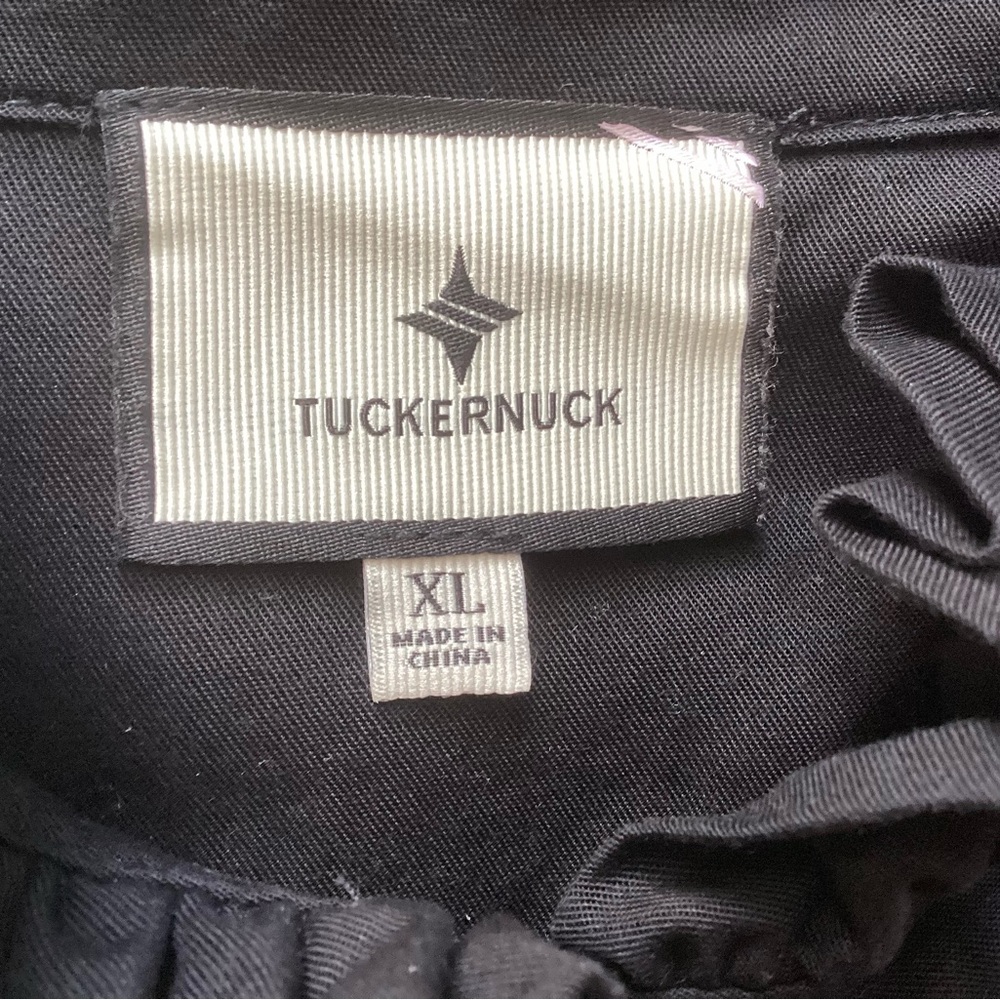 Tuckernuck Black Teagan Popover Top XL - Picture 6 of 7